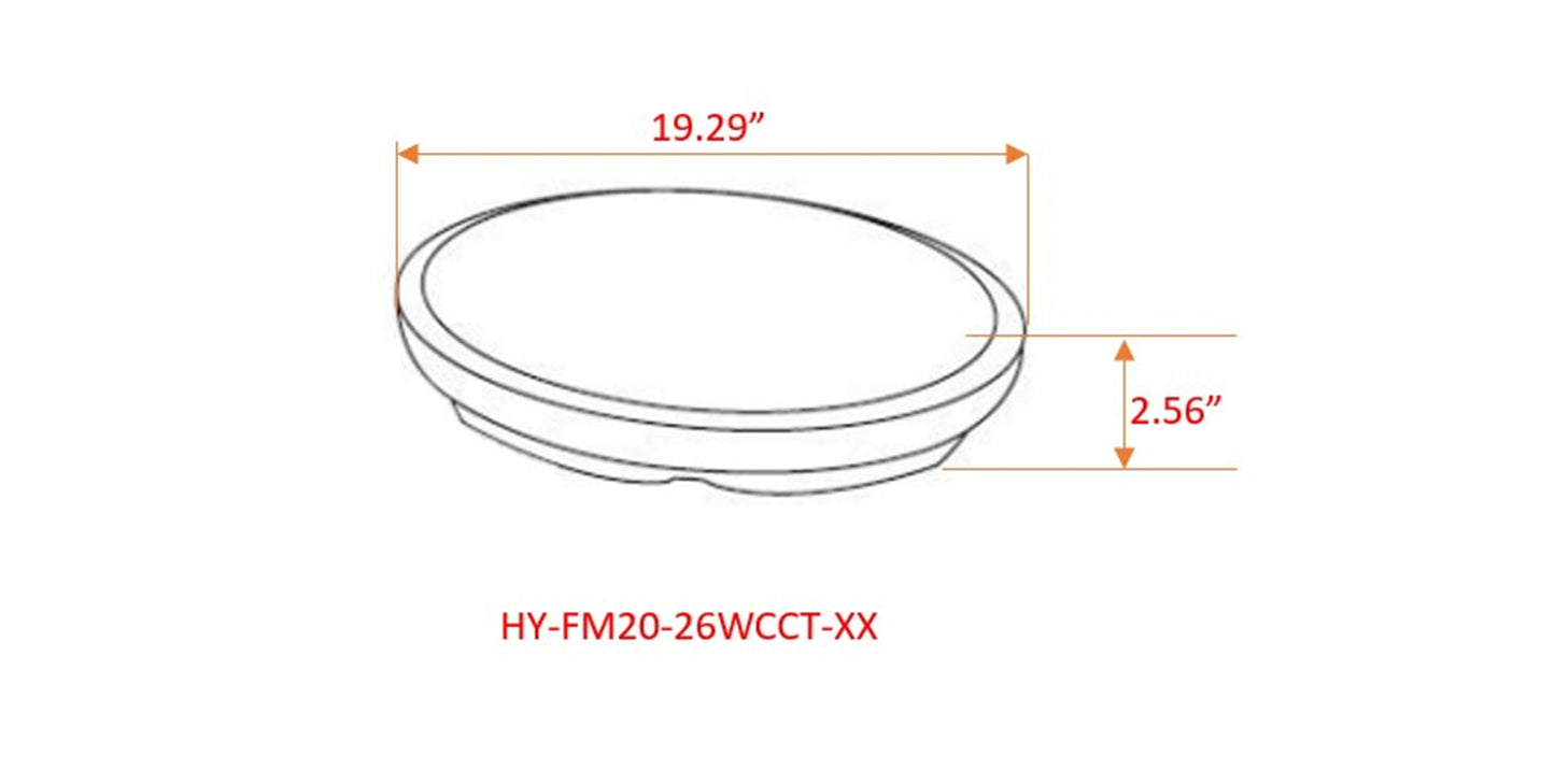 FM Series - 1 Pack Ceiling Light LED Single Ring Flush Mount Ceiling Light (Ideal for Drawing rooms/Bedrooms/Corridors/Offices)