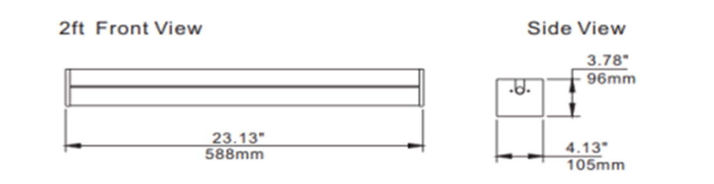 LW139 Series - LED Linear Wrap (Ideal for Stairwells/Warehouses/Schools/Institutions)