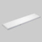 Front view of 1x4 LED surface mount backlit panel light featuring energy-efficient diffused lighting for commercial and residential ceilings