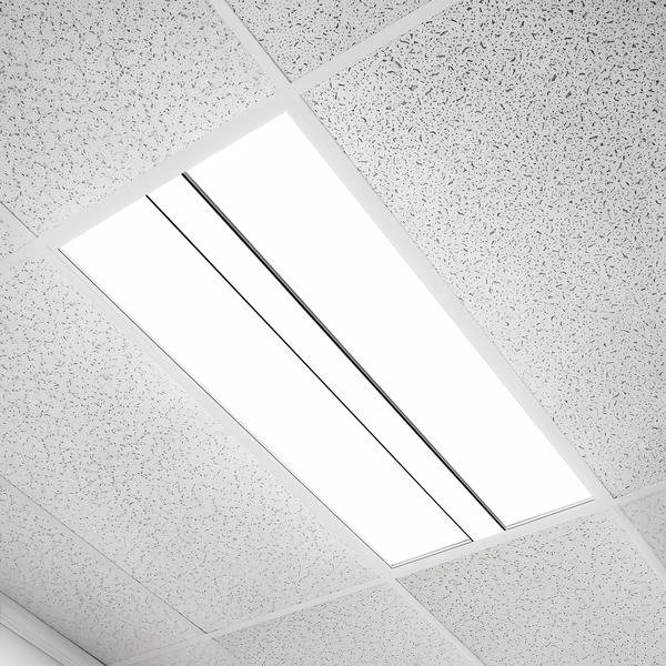 LED Architectural Recessed Luminaire PB03A Series – Selectable Wattage & CCT Backlit LED Panel Light, UL & DLC Listed, 0-10V DimmablePB03A SERIES）
