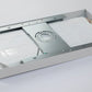 Rear view of 1x2 LED surface mount backlit panel light showing slim housing and integrated driver design for modern ceiling installation
