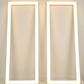 2 pieces 1x4 LED frame light providing bright even lighting for commercial office spaces, energy-efficient LED ceiling light with uniform illumination