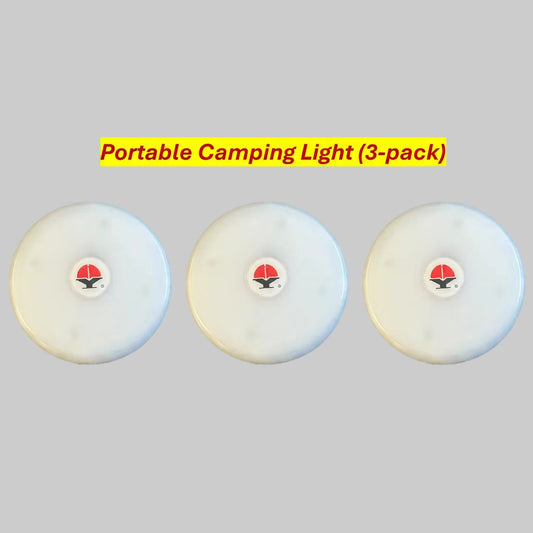 3-pack Portable LED Camping Light, outdoor Camping, Tent, SOS Emergency, Night Light