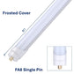 8-foot FA8  single-pin bypass tube with a frosted cover.