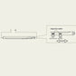 8FT LED T8 tube with CCT and wattage selection switch, 4000K-5000K-6500K and 36W-48W-60W selectable LED tube light