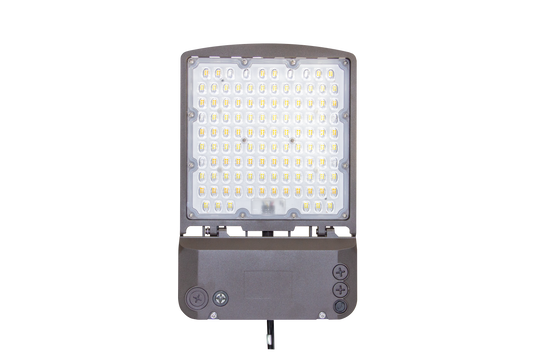 LED Shoebox Area Light fixture body for commercial outdoor lighting