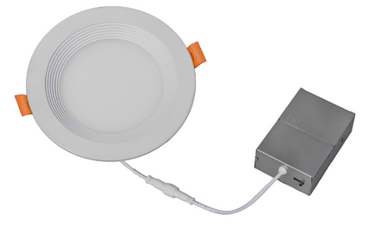BFDL Series - Slim Baffle LED Recessed Downlight – Ultra-Thin Canless Ceiling Light, 5CCT Selectable (2700K–5000K), IC Rated, Edge-Lit, Energy Star & ETL Listed, CRI 90+, No Housing Required