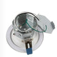 Back view of LED J-box anti-glare recessed downlight showing integrated junction box and installation components