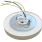 Back view of  LED Trimless Downlight Round Shape