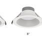 CDL Series LED commercial downlights shown in multiple sizes