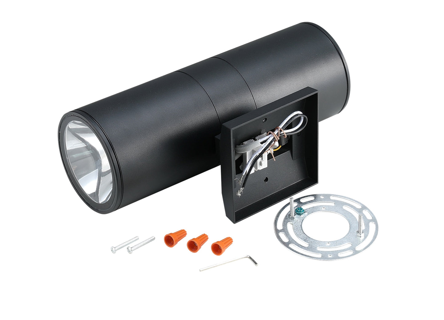 Outdoor LED Cylinder Up and Down Wall Light (Perfect for House/Building Entrance, Walkway, Porch, Perimeter)- In Stocking Process