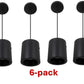 LED pendant lighting, 6 pack, Front