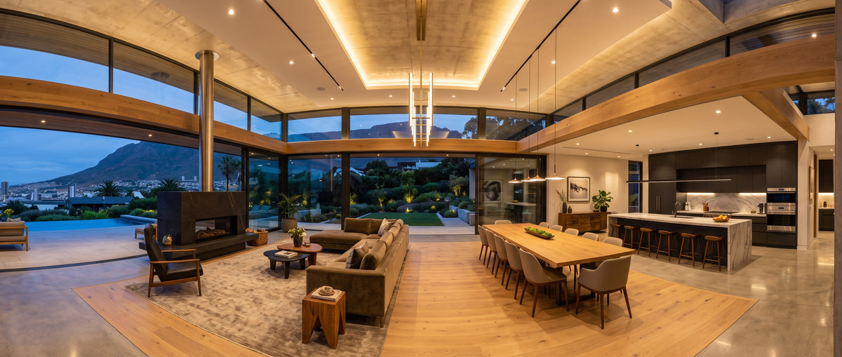DOWNLIGHTS IN LIVING ROOM