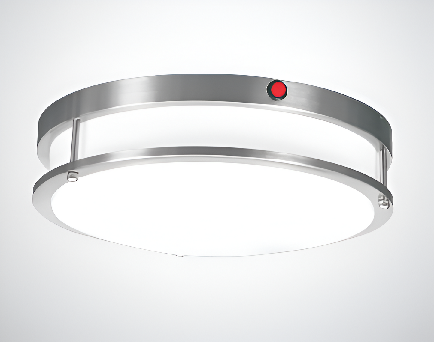 Ceiling Light LED Emergency Ready Double Ring Round 12" 14" 16" -DR Series