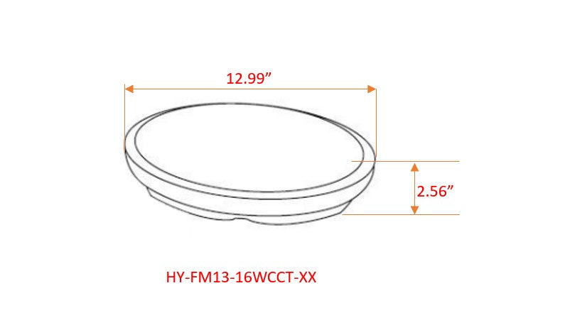 FM Series - 1 Pack Ceiling Light LED Single Ring Flush Mount Ceiling Light (Ideal for Drawing rooms/Bedrooms/Corridors/Offices)
