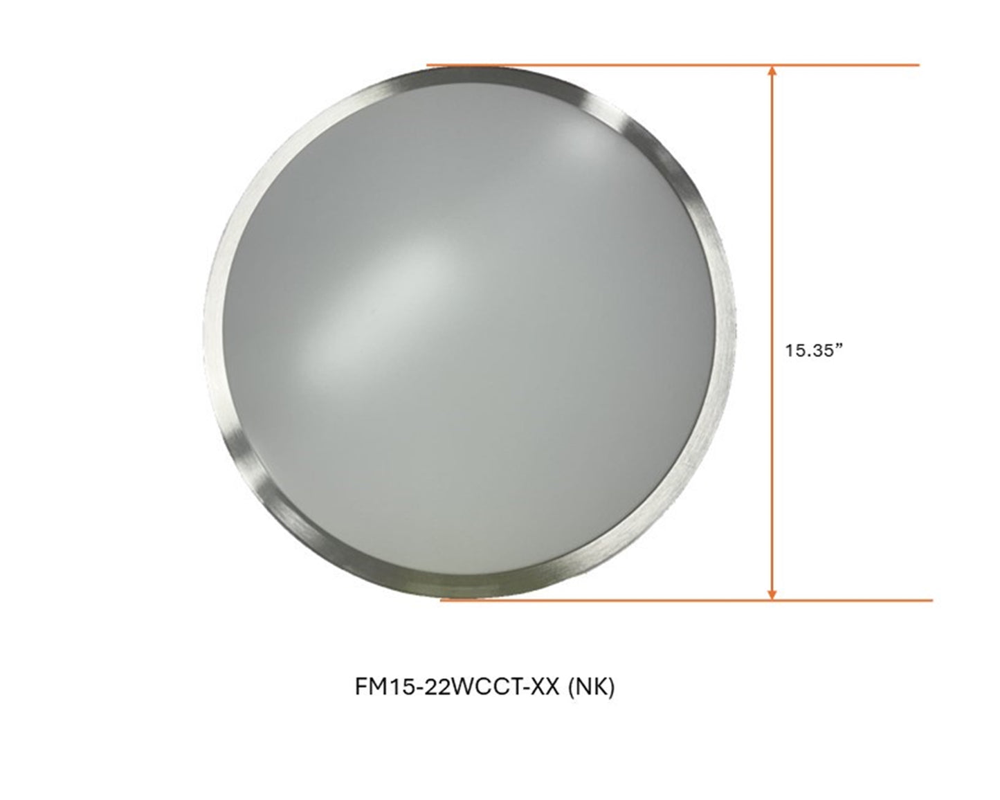FM Series - 1 Pack Ceiling Light LED Single Ring Flush Mount Ceiling Light (Ideal for Drawing rooms/Bedrooms/Corridors/Offices)