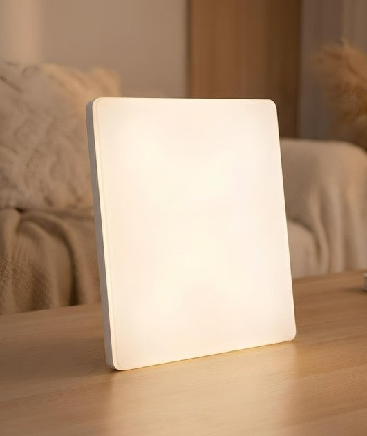 Front view of  LED Trimless Downlight Square Shape 2