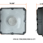 GC Series  - 1 Pack LED CANOPY LIGHT  (Ideal for Parking Structure, Storage Area, Shopping Area Walkway, Entryway, Low Roof Security)