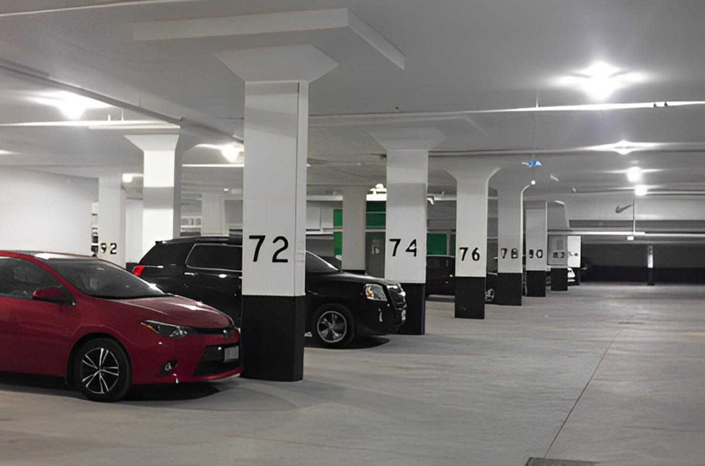 GC Series  - 1 Pack LED CANOPY LIGHT  (Ideal for Parking Structure, Storage Area, Shopping Area Walkway, Entryway, Low Roof Security)
