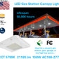 GS Series - 1 Pack LED Gas Station Canopy (Ideal for Car Port, Gas Station, Gym, Garage or any other high bay lighting locations)