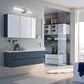 vanity linear light-above-mirror