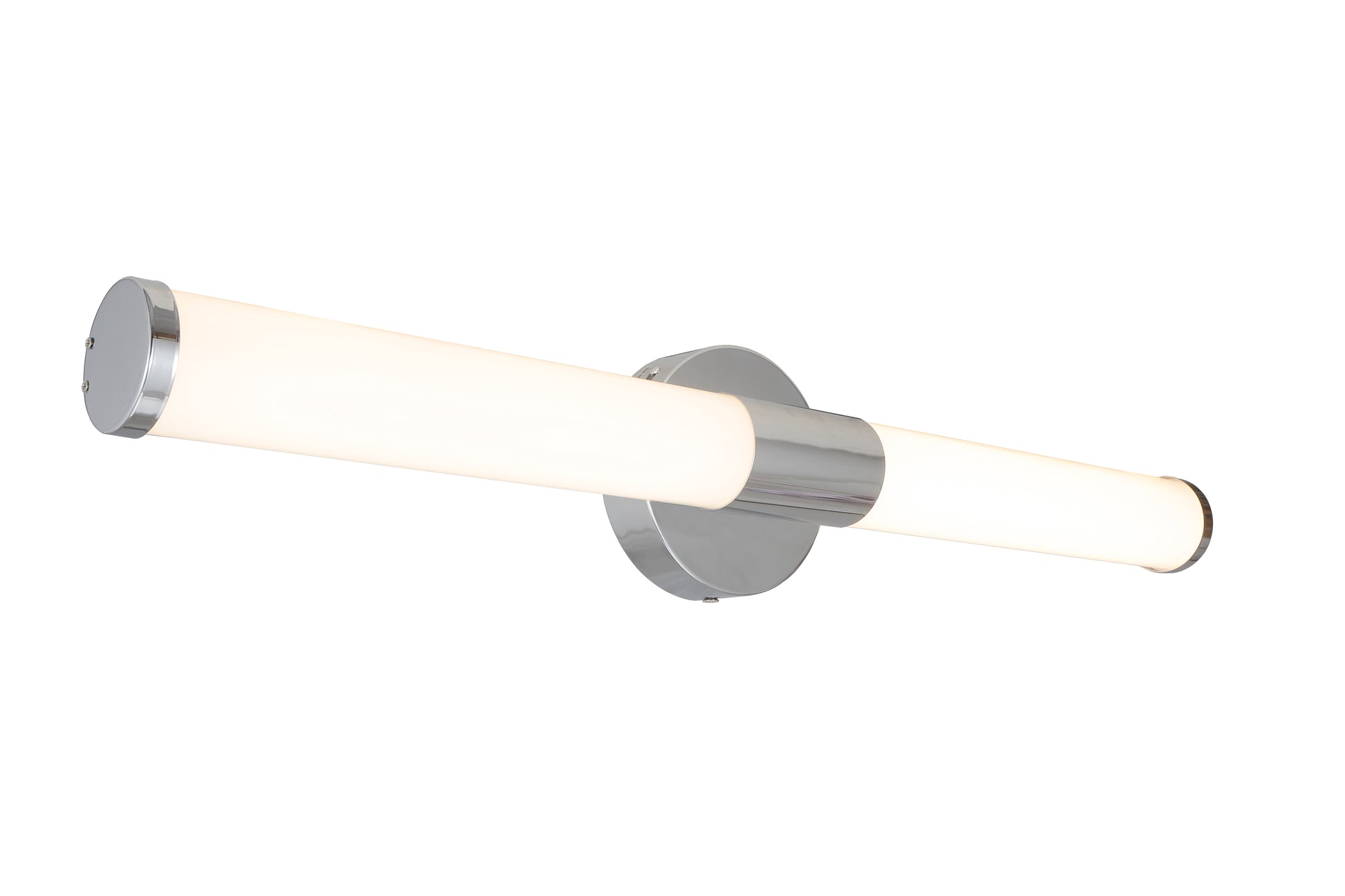 Side view of Vanity linear light , 25W dimmable LED ceiling light with CCT selectable 3000K 4000K 5000K and brushed nickel finish