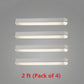 LS8060-Tunable LED Linear Strip Wattage Selectable, 0-10V Dimmable, 120-277V Linkable Commercial Ceiling Light Fixture, DLC Listed, UL Damp Location Rated,