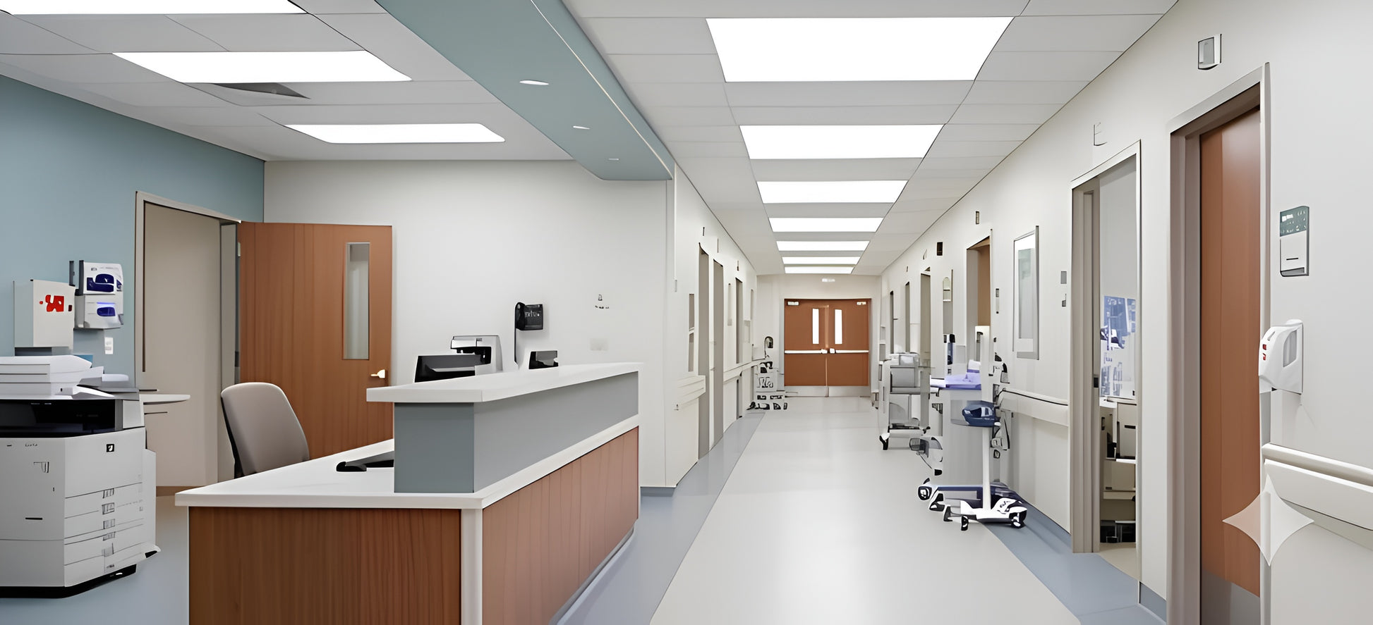 PB2-LED Panel Backlit 2x4 Healthcare Facility Application