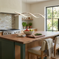 Dimmable LED Pendant Light – CCT Selectable 3000K-4000k-5000K, Modern Chrome Fixture for Kitchen, Dining & Stairwell