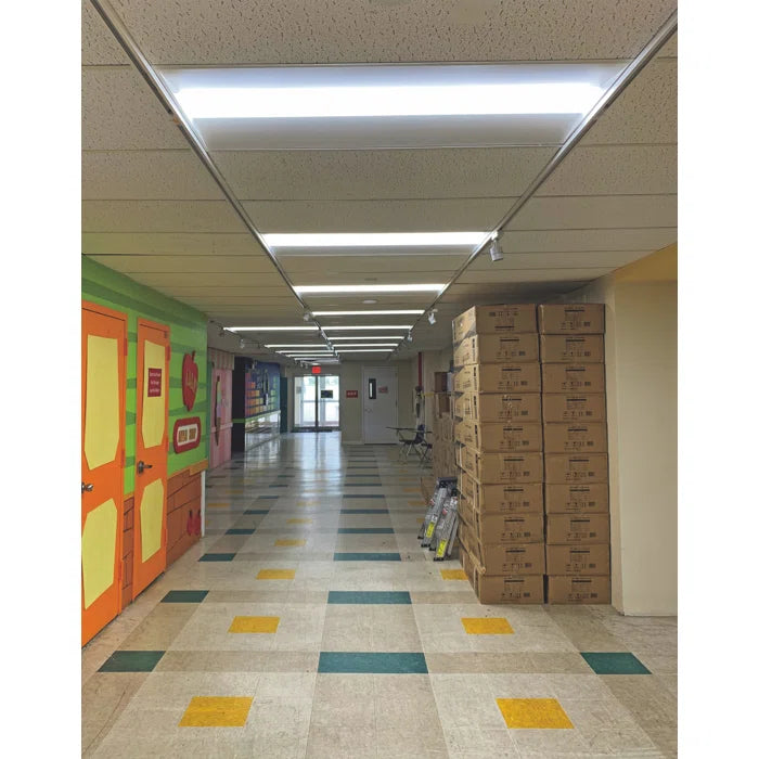 TRCB Series - LED Center Basket Troffer (Ideal for Schools/Hospitals/Offices/Retail stores)