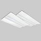 LED Center Basket Troffer (TRCB02 Series) | Commercial LED Troffer Light Fixture | 2x2 & 2x4 LED Panel Light with Emergency Driver Option