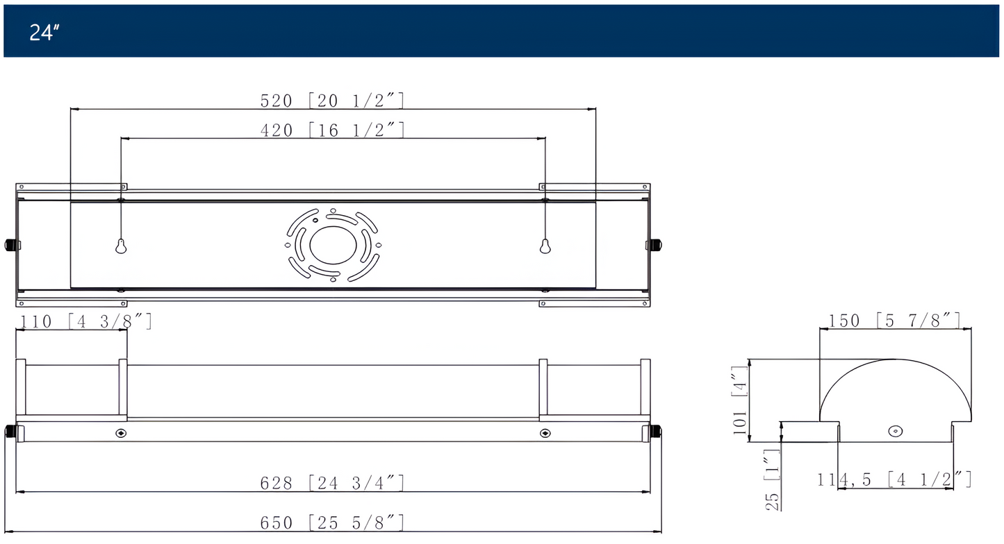LED Vanity Linear Light - VL01 Series ( Ideal for Bathroom, Living Room, Bedrooms, etc. )