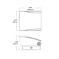 WPA Series - LED Adjustable Full Cut Off Wall Pack (Ideal for Outdoor Building Facade, Patio, Driveway, Walkway, Deck, Parking Garage)