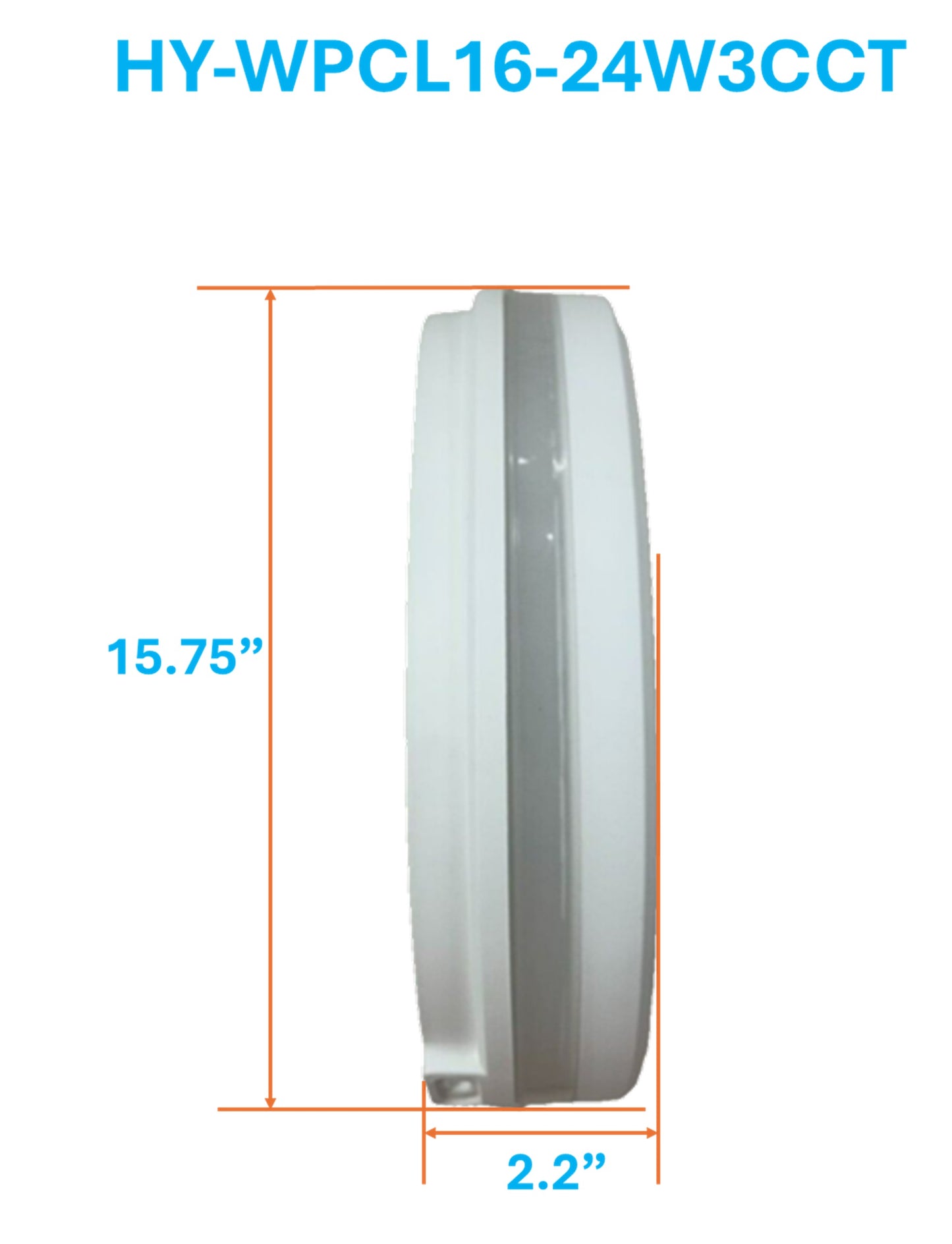 WPCL Series - LED Waterproof Ceiling Light (Ideal for Drawing rooms/Bedrooms/Corridors/Offices/Living rooms)