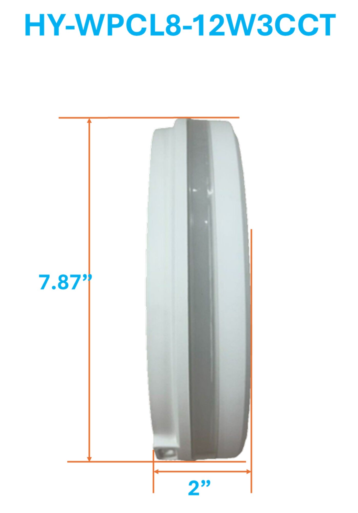 WPCL Series - LED Waterproof Ceiling Light (Ideal for Drawing rooms/Bedrooms/Corridors/Offices/Living rooms)
