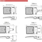 LED Shoebox Area Light, Adjustable Wattage & CCT (AL03 Series)