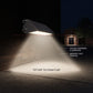 Full cut-off LED wall pack lighting design directs light downward with minimal upward light, helping reduce glare and unwanted light trespass.