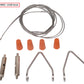 LED linear strip light accessories and wire harness connection kit for fixture installation and linking