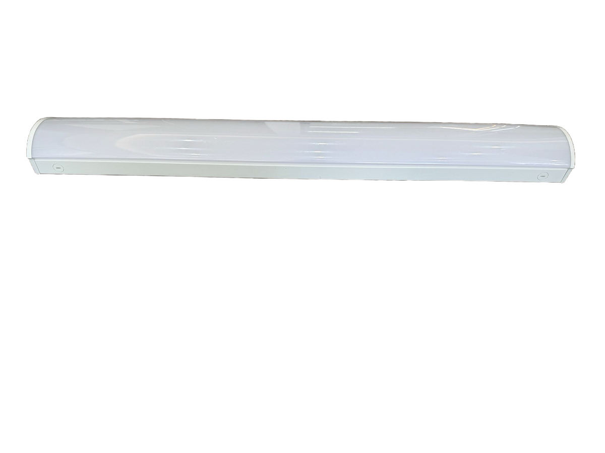 Side view of the LED wraparound light with a durable acrylic diffuser.