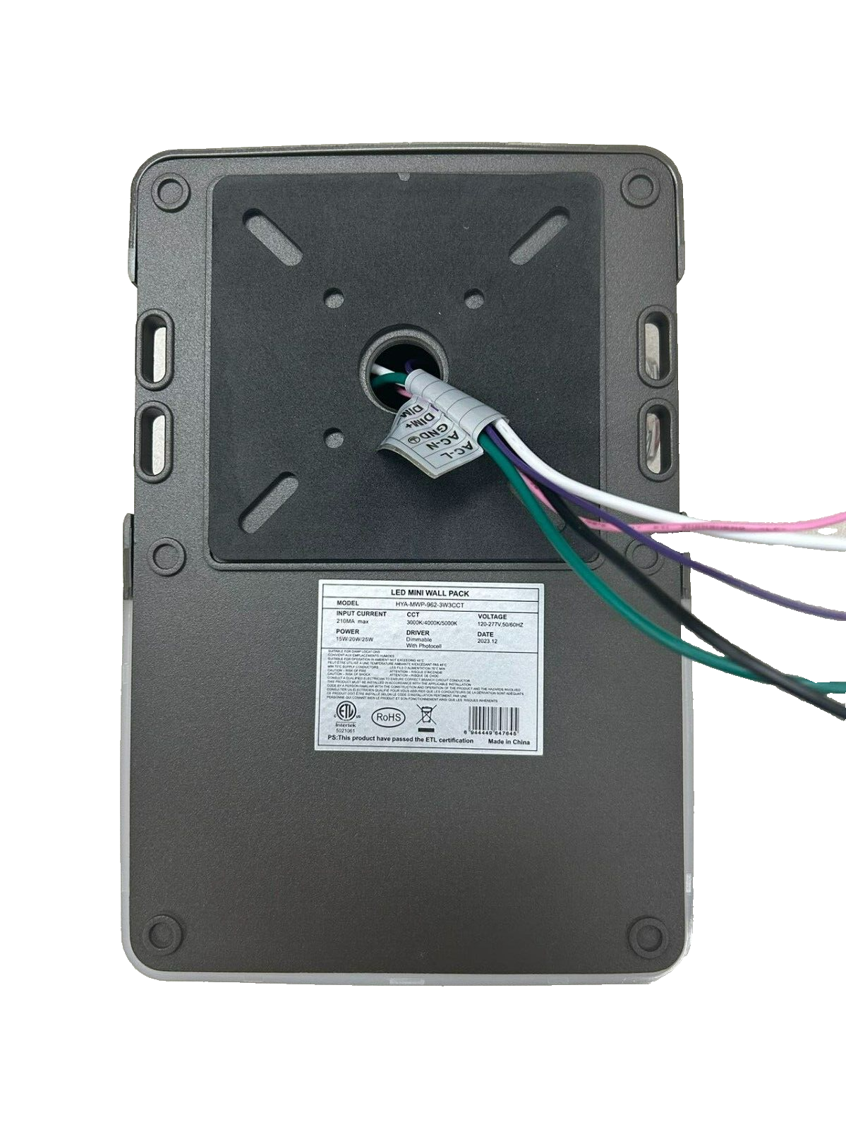 LED Mini Wall Pack - MWP Series (Ideal for Deck, Front Door, Porche, Patio, Corridor, Walkway)