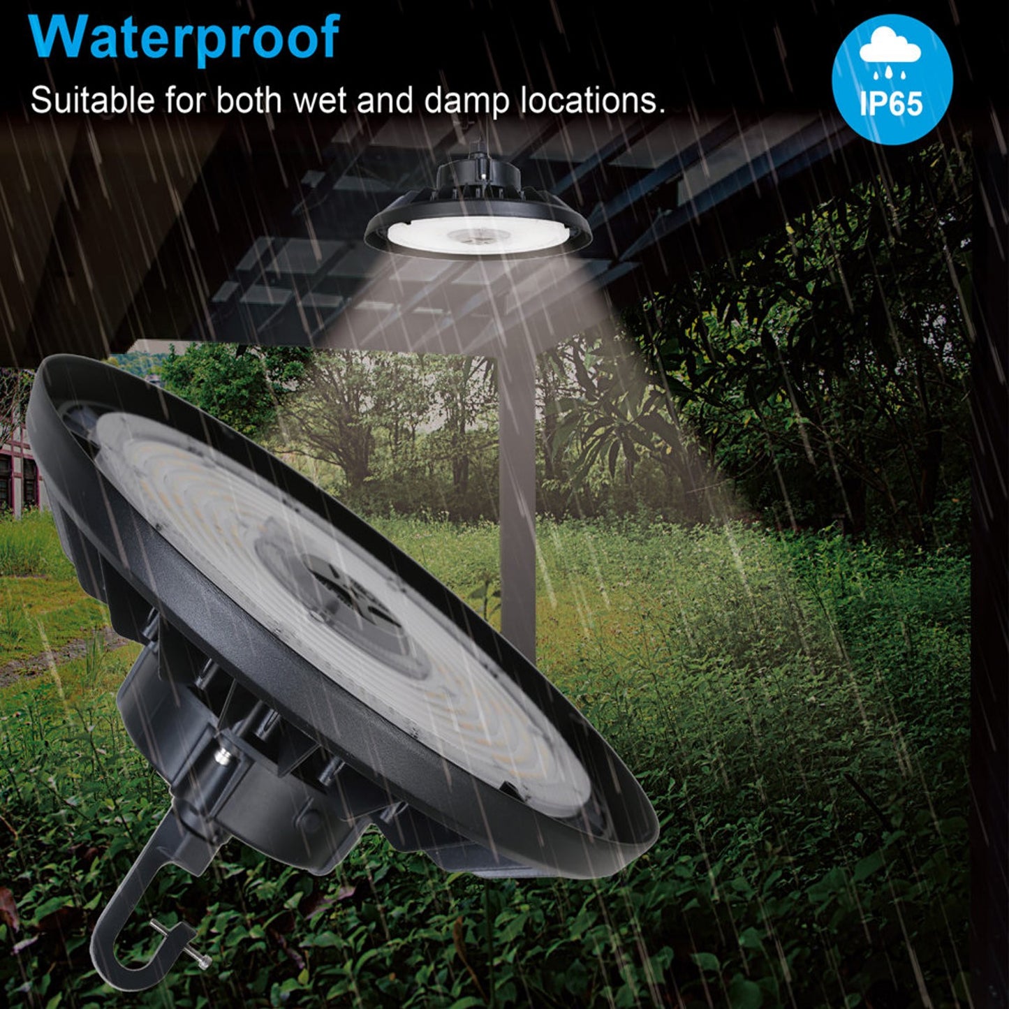 LED High Bay - 1 Pack UFO Series (Ideal for Warehouse, Distribution Center, Retailer, Field House, Gymnasium, Aisle)