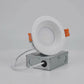 BFDL Series - Canless LED Recessed Ceiling Light | 5CCT Selectable | IC Rated | Dimmable | Round Baffle | Set of 24