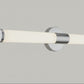Dimmable LED Vanity Linear  Light 25W | 3CCT 3000K-5000K | 360° View, Close-Up & Bathroom Application, 360 degree, close-up, and bathroom application video of LED Vanity Linear Light, 25W dimmable LED ceiling light with selectable 3000K 4000K 5000K, brushed nickel finish, and IP44 damp rating
